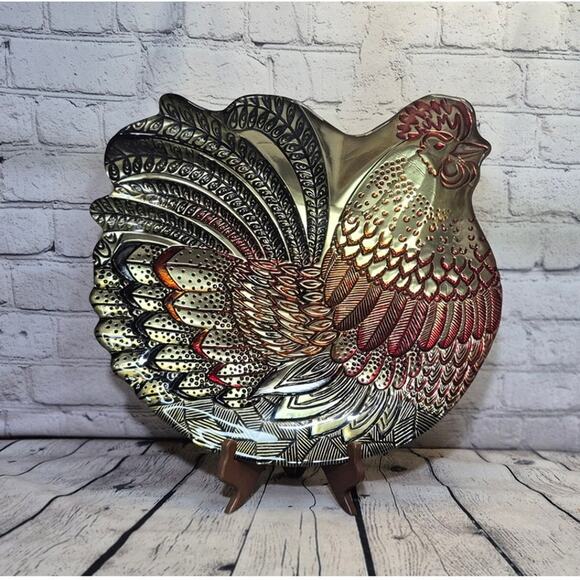 Goofus Glass Turkey Platter and Serving Roaster - Picture 1 of 9